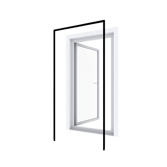 Huisserie porte battante anthracite 125x245cm