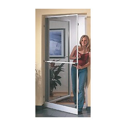 Porte battante moustiquaire blanc 100x210cm