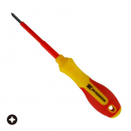 Tournevis d'électricien isolant PZ1x80 Mc KENZIE PRO