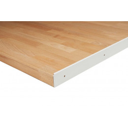 Profilalu finition rayon 3-5 Ep.38xL.670mm blanc