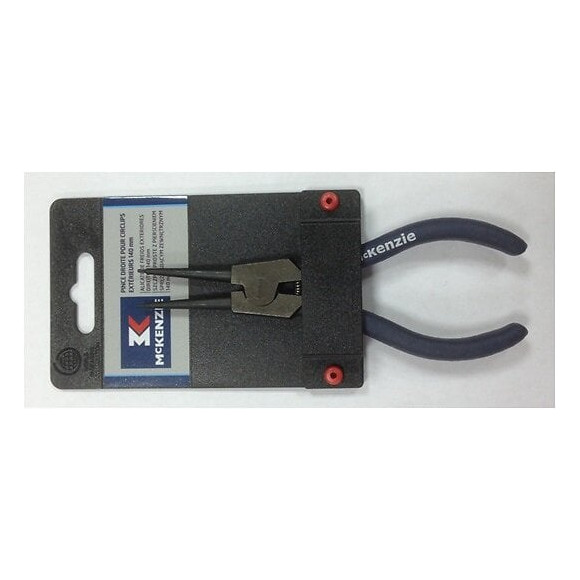 Pince droite pour circlips extérieurs Mc KENZIE