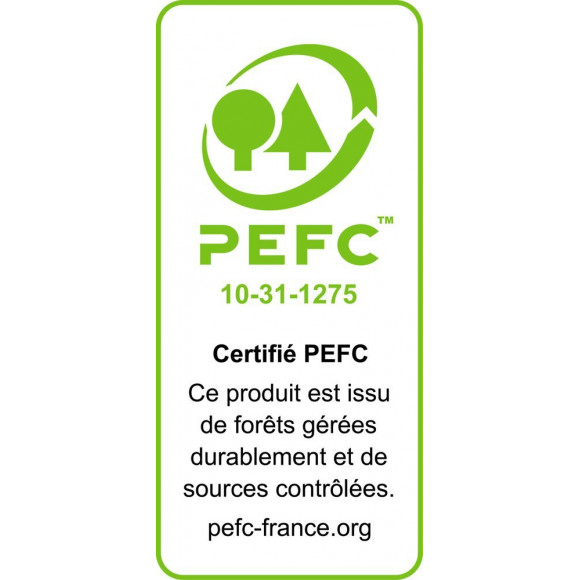 Bloc-porte Sapin 3 panneaux 204x83 Poussant droit