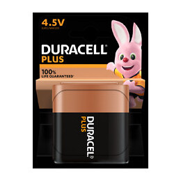 Piles alcalines 4.5V Duracell Plus, 3LR12