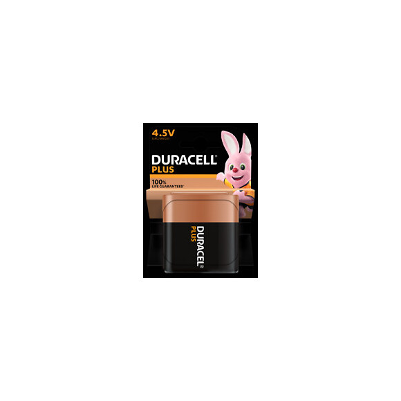 Piles alcalines 4.5V Duracell Plus, 3LR12