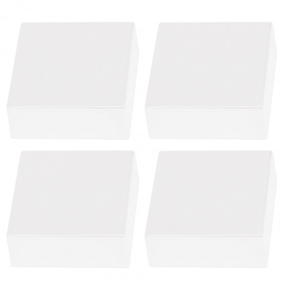 FIXATIONS MIROIR CAREES BLANCHES