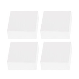 FIXATIONS MIROIR CAREES BLANCHES