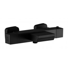 Encarre mitigeur bain-douche thermostatique noir