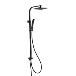 ESSEKADRA COLONNE DE DOUCHE NOIRE SANS MITIGEUR