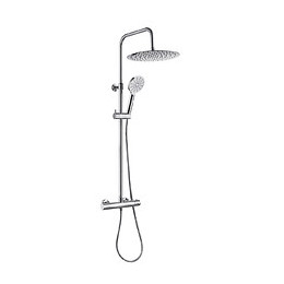 KISSY COLONNE DE DOUCHE CHROMEE AVEC THERMOSTATIQUE