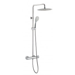 Allure colonne de douche chromée avec thermostatique