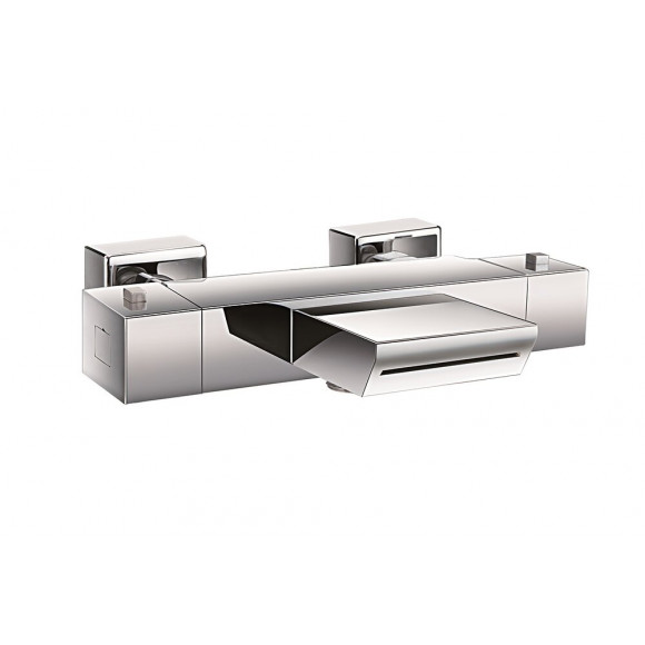 Encarre mitigeur bain-douche thermostatique chromé