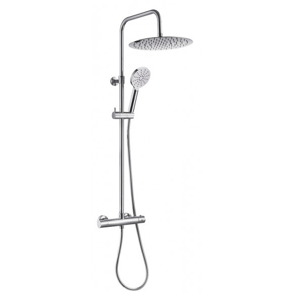 KISSY COLONNE DE DOUCHE CHROMEE AVEC THERMOSTATIQUE