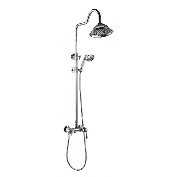 Leeds 2 colonne de douche chromé avec mitigeur mécanique