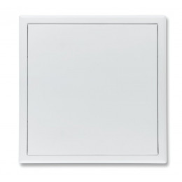 Trappe de visite acier laqué blanc 400x400mm