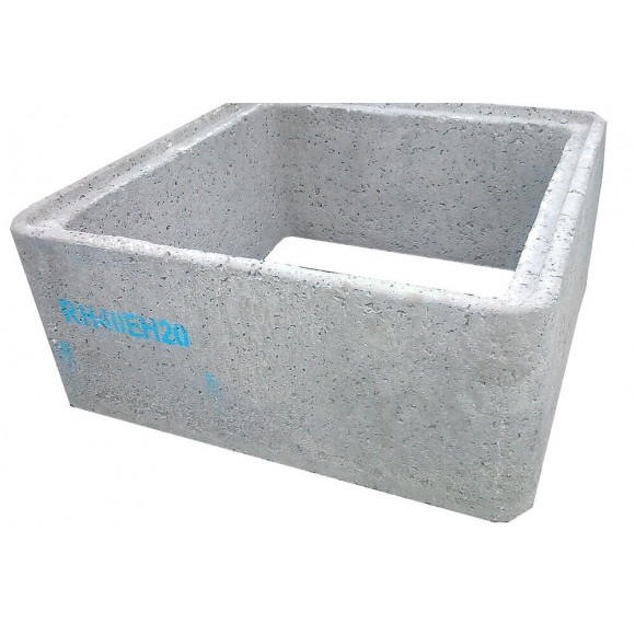 Rehausse béton RH40 h.20 avec emboitement