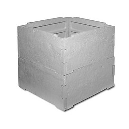 Abri compteur d'eau 80x80x80cm 8 Plaques