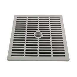 Grille légère pour regard 300x300mm gris