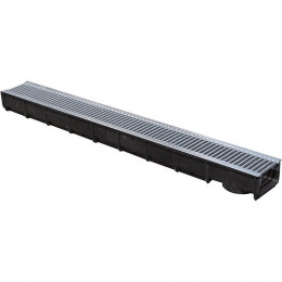 Caniveau Interlight 1000x120x75mm + grille