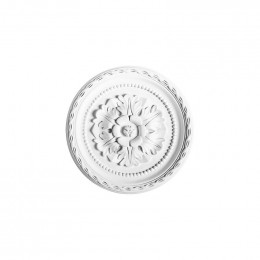 Rosace Décorative Au Design De Fleurs Et Feuilles R13