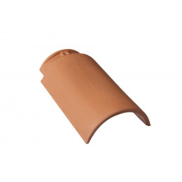 Faîtière/Arêtier à emboitement de 33 rouge