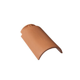 Faîtière/Arêtier à emboitement de 33 rouge