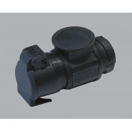 Adaptateur prise remorque monobloc mâle 13 plots femelle 7 plots