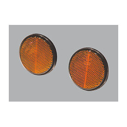 Cata. adhésif orange rond D.60