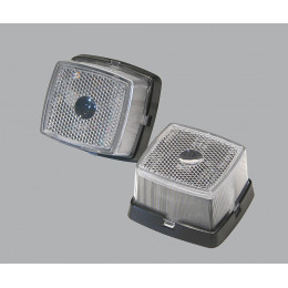 Lot de 2 feux de position avant avec cata pour remorque