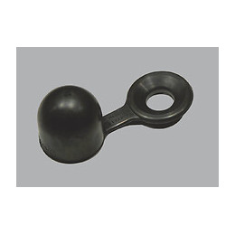 Cache rotule caoutchouc anneau boule d'attelage