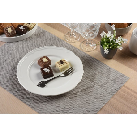 set de table tressé triangle nature