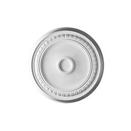 Grande Rosace Ornée D'un Motif Ovalaire R77