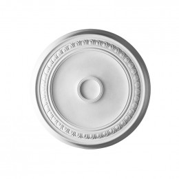 Grande Rosace Ornée D'un Motif Ovalaire R77