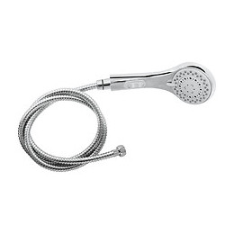 Combiné flexible STOP'OPLUS chromé 3 jets