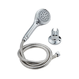 Combiné flexible HEKO chromé 5 jets