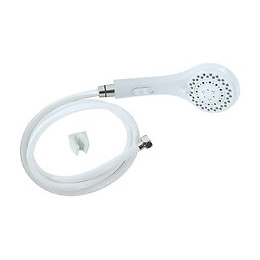 Combiné flexible STOP'OPLUS blanc 3 jets