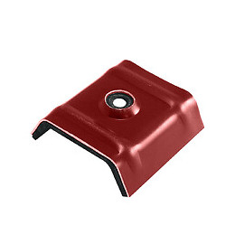 Sachet de 100 cavaliers vulco avec étanchéité RAL 8012