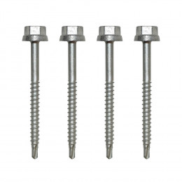 Sachet de 100 vis autoperceuses galvanisées