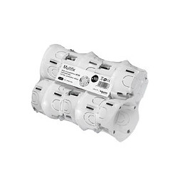 Lot de 10 Multifix - boîte d'encastrement - Ø 67mm - prof 40mm - 1P