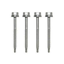 Sachet de 100 vis autoperceuses galvanisées