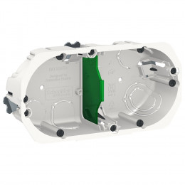 Multifix - boîte d'encastrement - Ø 67mm - prof 40mm - 2P entrax 71mm