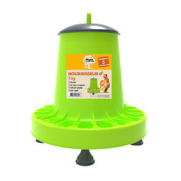 NOURRISSEUR PLAST PIEDS 5KG