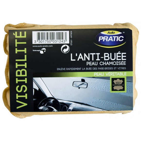 Tampon anti-buée chamoise