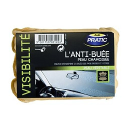 Tampon anti-buée chamoise