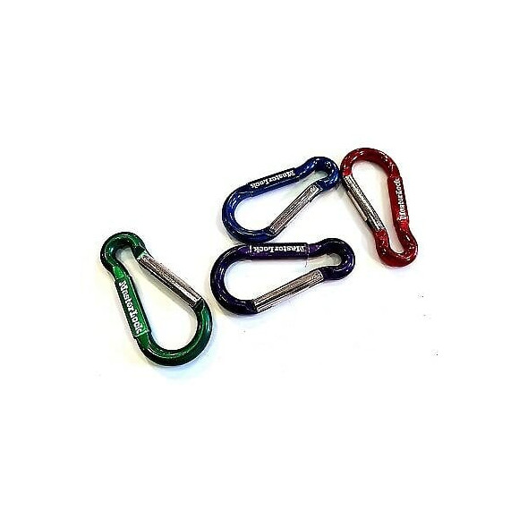 Mousqueton acier zingué 76mm Masterlock