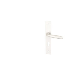 Garniture sur plaque bristol alu blanc cylindre