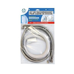 Kit de raccordement pour cabine de douche DN13