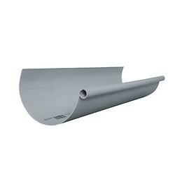 Profil de gouttière ronde dév.330 gris longueur 4m