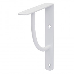 Equerre décorative blanche mini swing 14x14cm