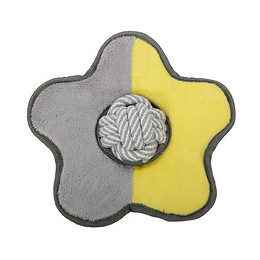 FDV Etoile en peluche avec balle en corde tressée - diamètre21cm