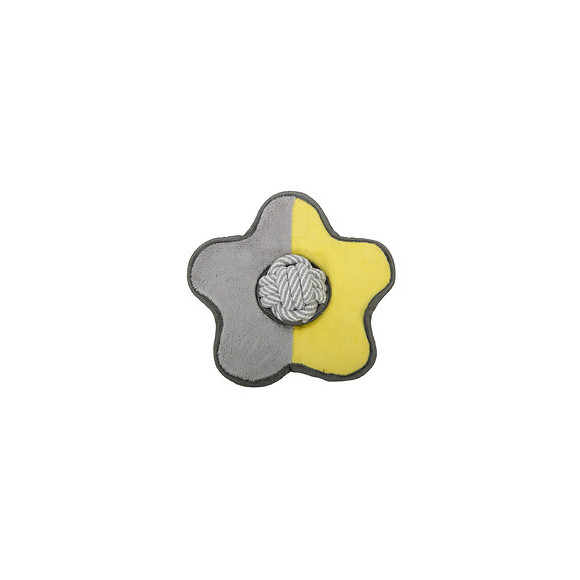 FDV Etoile en peluche avec balle en corde tressée - diamètre21cm